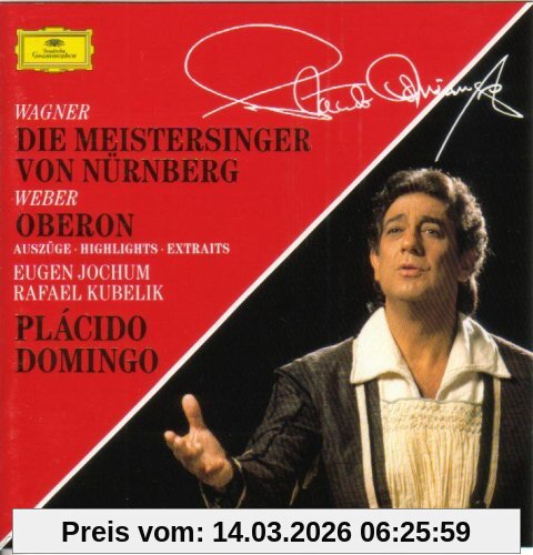 Domingo Wagner, Die Meistersinger - Weber, Oberon - Auszüge