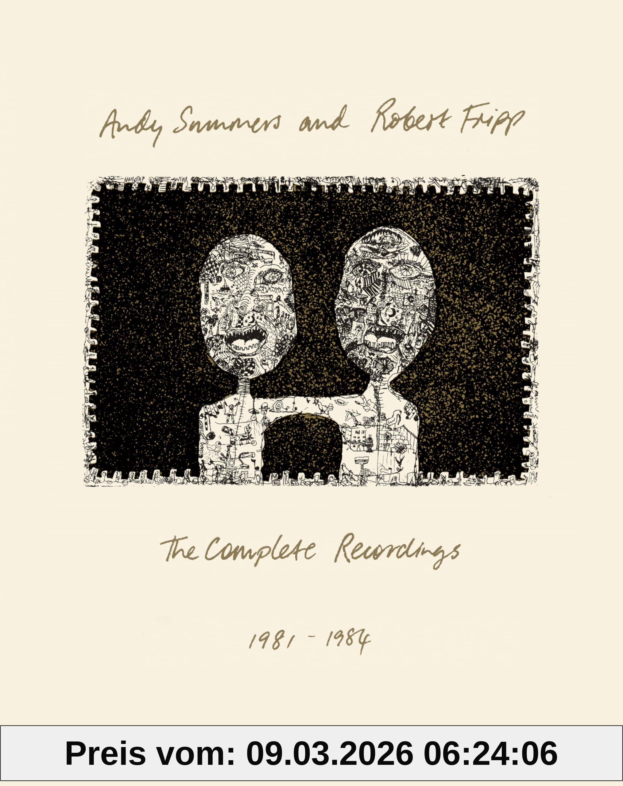 Andy Summers The Complete Recordings 1981 - 1984 (3cd/Blu-Ray)