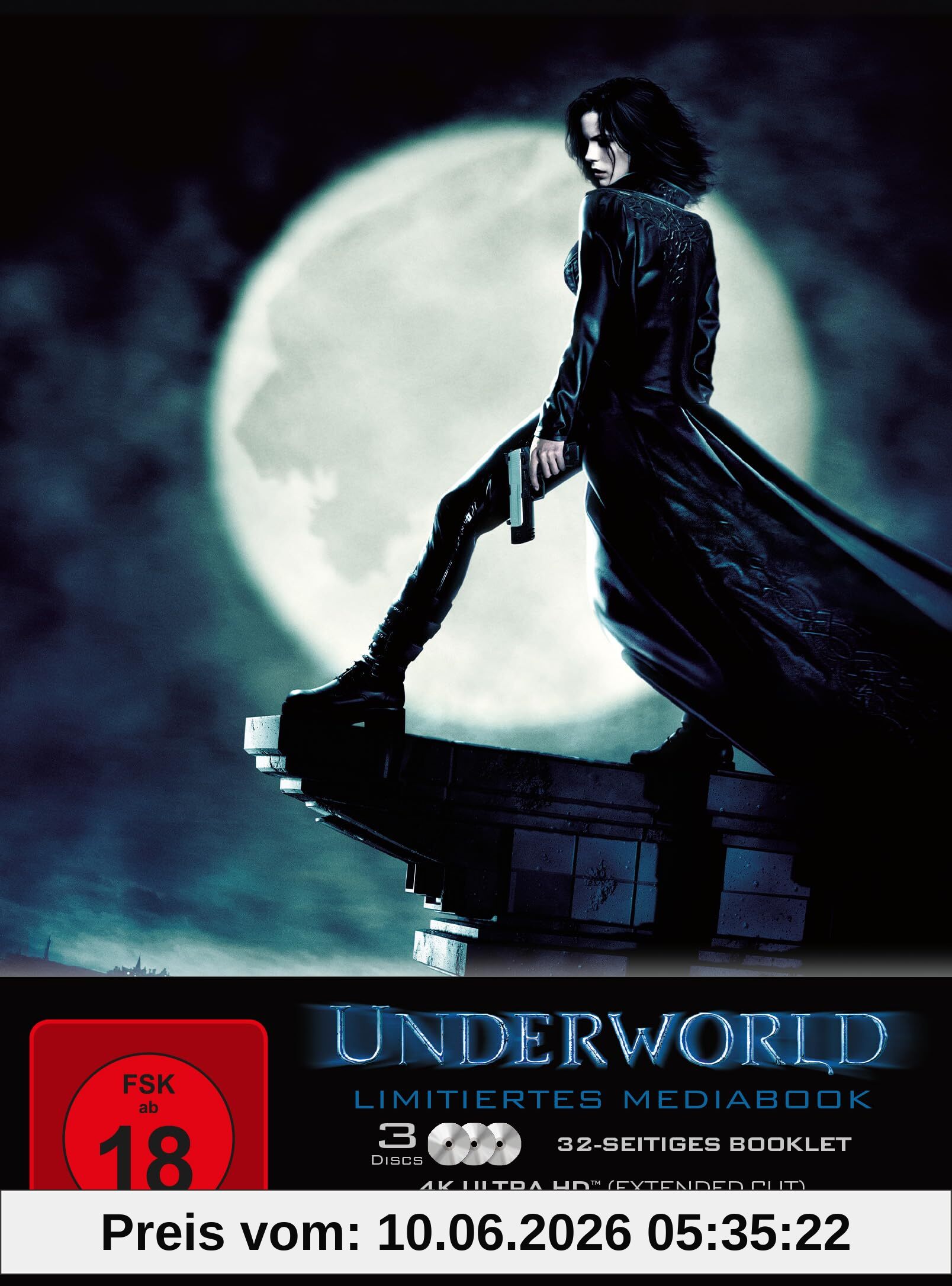 Underworld - Limitiertes Mediabook (4K Ultra HD+Blu-ray+Bonus-Blu-ray)