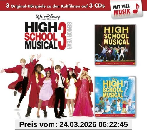 High School Musical 1-3: 3 Original-Hörspiele zu den Kultfilmen
