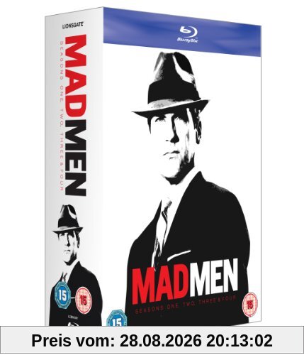 Mad Men - Seasons 1-4 [UK Import] [Blu-ray]