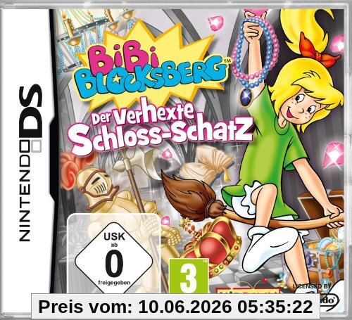 Bibi Blocksberg - Der verhexte Schloss - Schatz - [Nintendo DS]