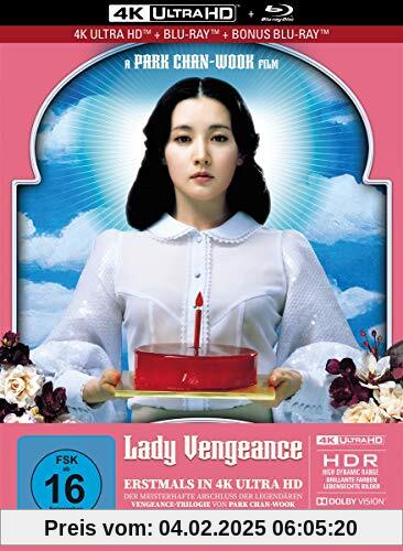 Lady Vengeance - 3-Disc Limited Collector's Edition im Mediabook (4K Ultra HD/UHD + Blu-Ray + Bonus-Blu-Ray