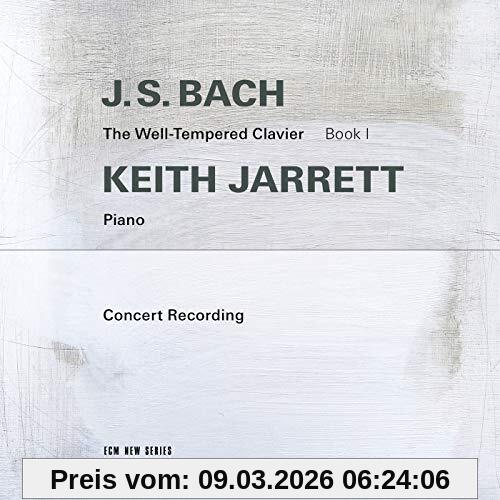 Keith Jarrett J.S. Bach, The Well-Tempered Clavier, Book I