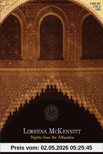 Loreena McKennitt - Nights From The Alhambra (+ 2 Audio-CD) [1 DVD]