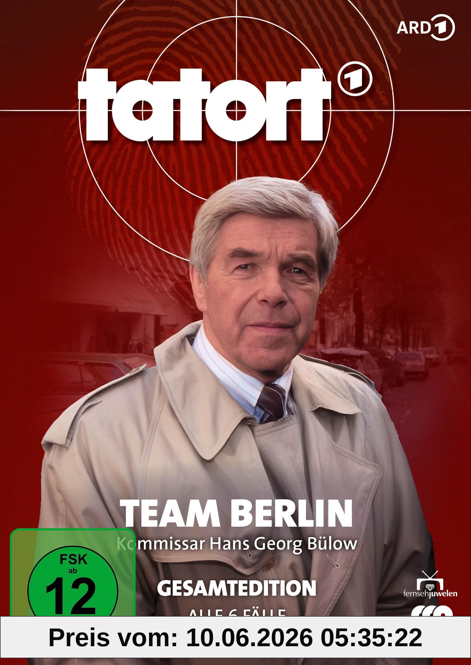 Tatort Berlin - Kommissar Hans Georg Bülow (Heinz Drache) - Gesamtedition (Alle 6 Fälle) (Fernsehjuwelen) [3 DVDs]
