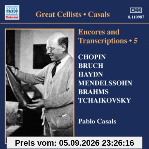 Encores + Transcriptions Vol. 5