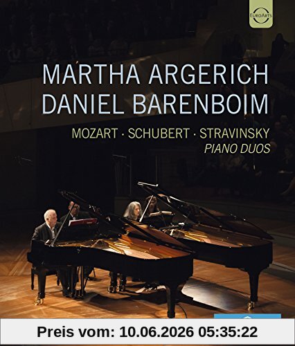 Argerich & Barenboim: Piano Duos (Philharmonie Berlin 2014) [Blu-ray]