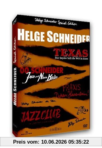 Helge Schneider Special Edition (nummerierte und limitierte Auflage, 4 DVDs)