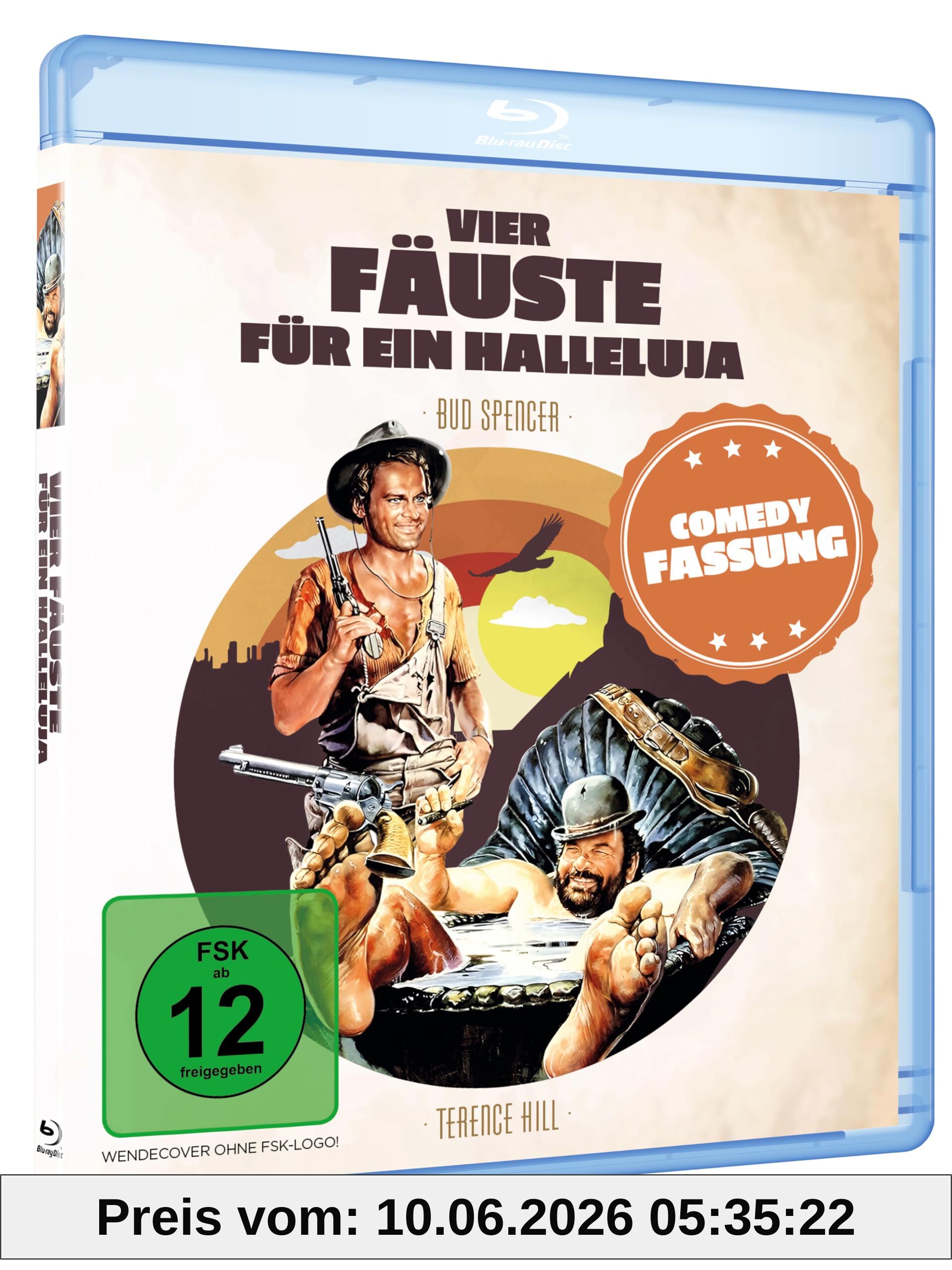 Vier Fäuste für ein Halleluja – Die legendäre Bud Spencer & Terence Hill Kino Comedy Fassung (1982) in brillanter HD-Restauration auf Blu-ray [WME Film Klassiker]