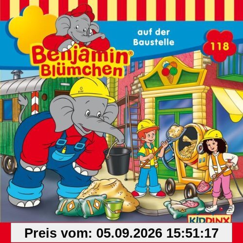 Benjamin Blümchen 118 auf der Baustelle