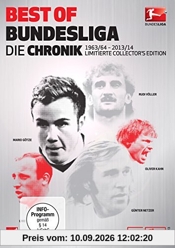 Best of Bundesliga - Die Chronik (1963-2014 Collector's Edition im edlen Metallic-Schuber) (9-DVD-Box)