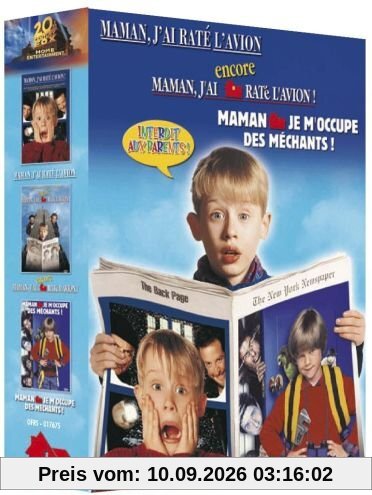 Maman, j'ai raté l'avion / Maman, j'ai encore raté l'avion / Maman, je m'occupe des méchants - Coffret 3 DVD [FR Import]