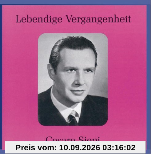 Lebendige Vergangenheit - Cesare Siepi (Aufnahmen 1947-1948)