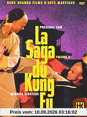 Coffret la saga du kung-fu vol. 3 : miracle fighters ; prodigal son [FR Import]