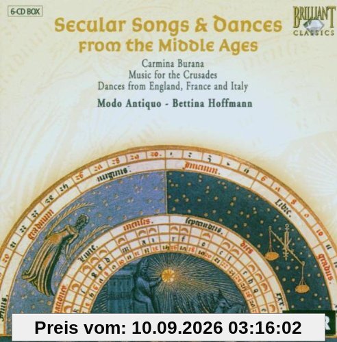 Secular Songs & Dances from the Middle Ages: Carmina Burana; Music for the Crusades; Dances from England, France and Italy