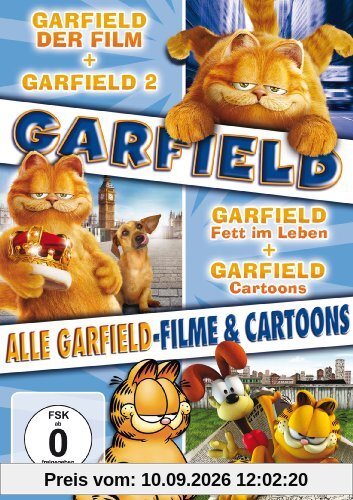 Garfield - Alle Garfield-Filme und Cartoons [8 DVDs]