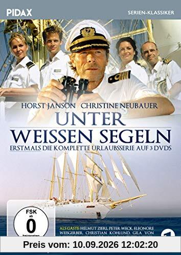 Unter weißen Segeln / Die komplette 6-teilige Urlaubsserie mit Starbesetzung (Pidax Serien-Klassiker) [3 DVDs]