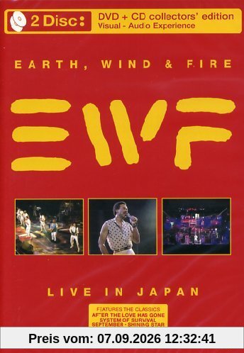 Earth, Wind & Fire - Live In Japan (+ Audio-CD) [2 DVDs]