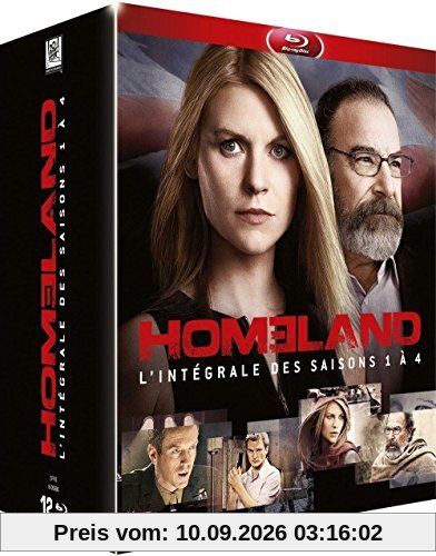 Homeland - L'intégrale des Saisons 1 à 4 [Blu-ray]