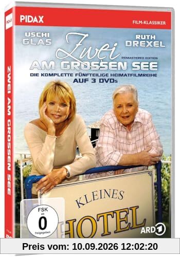 Zwei am großen See - Remastered Edition / Die komplette fünfteilige Serie mit Starbesetzung (Pidax Serien-Klassiker) [3 DVDs]