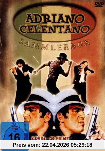 Adriano Celentano - DVD BOX mit 20 seiner populärsten Filme