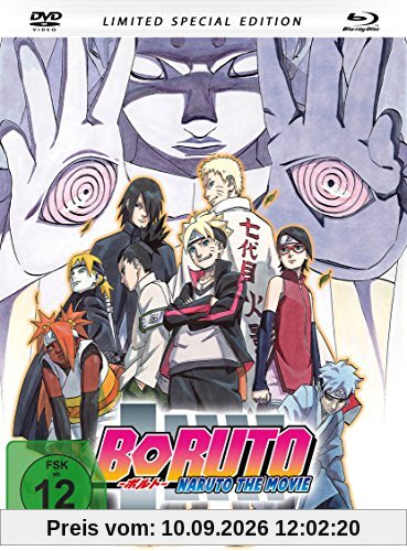 Boruto - Naruto The Movie (2015) Mediabook [DVD+ BD mit integriertem Booklet + Bonus Postkarte] [Blu-ray]