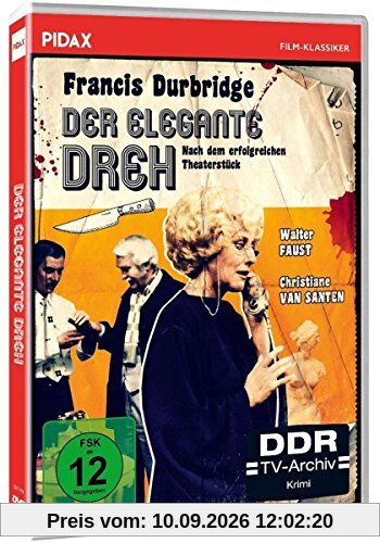 Francis Durbridge: Der elegante Dreh / Hochspannender Kriminalfilm mit Booklet inkl. bisher unveröffentlichter Durbridge-Kurzgeschichte (Pidax Film-Klassiker)