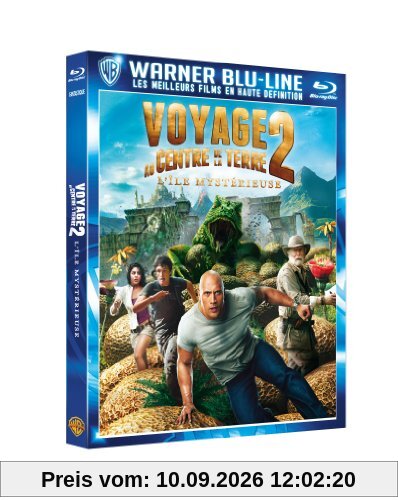 Voyage au centre de la terre : l'ile mystèrieuse [Blu-ray] [FR Import]