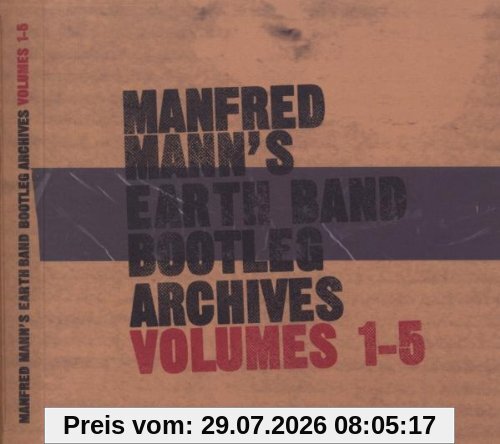 Manfred Mann'S Earth Band Bootleg Archives Vol.1-5