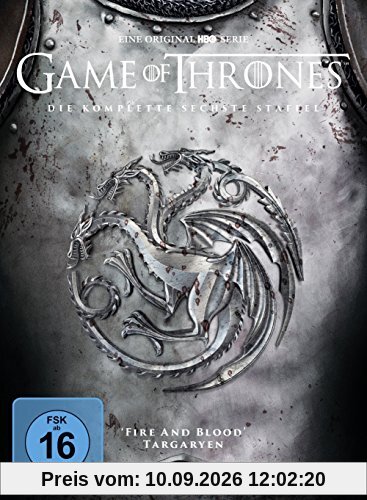 Game of Thrones Staffel 6 - Digipack + Bonusdisc (exklusiv bei Amazon.de) [Limited Edition] [6 DVDs]
