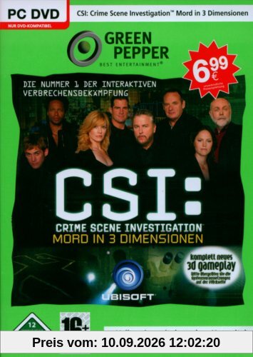 CSI: Crime Scene Investigation - Mord in 3 Dimensionen [Green Pepper]