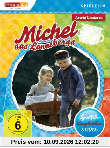 Astrid Lindgren: Michel aus Lönneberga - Spielfilm-Komplettbox (Spielfilm-Edition, 3 Discs