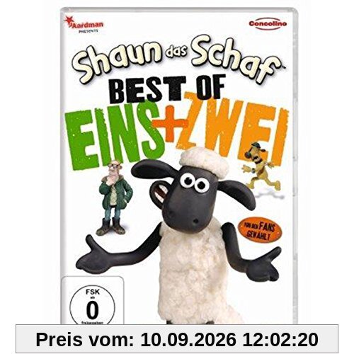 Trickfilm/Animationsfilm/Kinderfilm DVD Doppelpack Shaun das Schaf - Best of 1&2