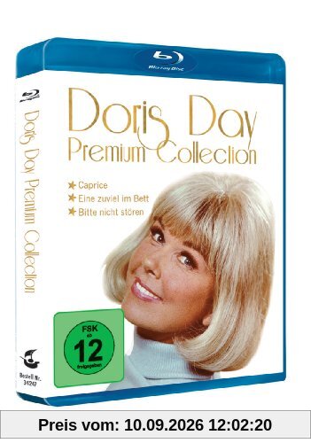 Doris Day Premium Collection mit Prägedruck - 3 Filme auf 3 Blu ray [Blu-ray]