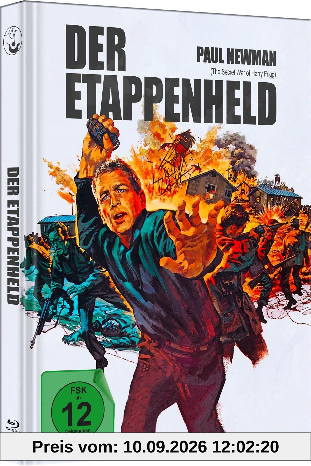 Der Etappenheld - Kinofassung (Limited Mediabook Cover B, neu abgetastet, Blu-ray+DVD+Booklet, auf 500 Stück limitiert)