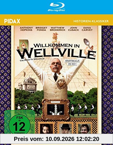 Willkommen in Wellville (The Road to Wellville) - Weltweit erstmals in HD / Starbesetzte Kult-Verfilmung des Romans von T. C. Boyle (Pidax Historien-Klassiker) [Blu-ray]