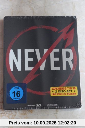 METALLICA - Through the Never (limited 2-Disc Edition, Steelbook) [3D Blu-ray inkl. 2D]