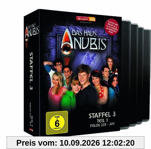 Das Haus ANUBIS - Staffel 3,Teil 1 (Folgen 235-304) [4 DVDs]