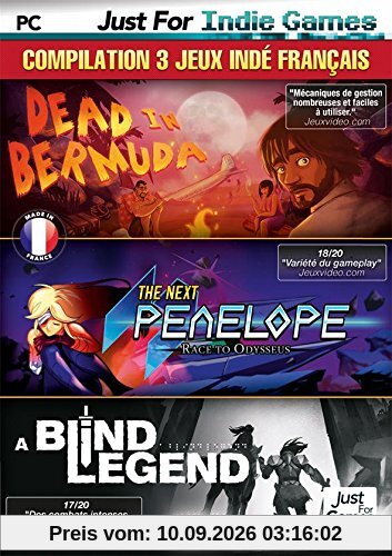 Compilation 3 Jeux Indés Français : The Next Penelope + A Blind Legend + Dead in Bermuda