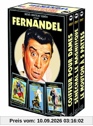 Coffret fernandel, vol. 1 :le mouton à 5 pattes ; sénéchal le magnifique ; coiffeur pour dames [FR Import]