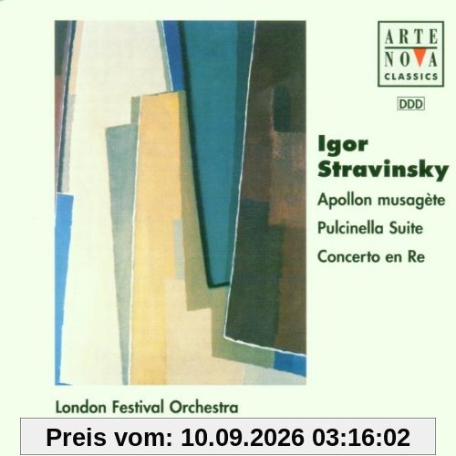 Stravinsky: Apollon Musagete, Pulcinella Suite, Concero en Re