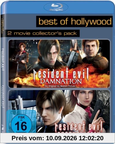 Resident Evil: Degeneration/Resident Evil: Damnation - Best of Hollywood/2 Movie Collector's Pack [Blu-ray]