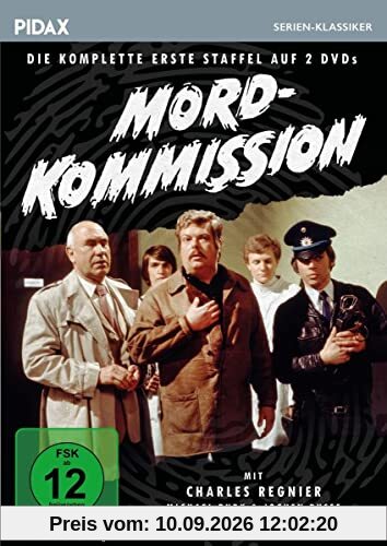 Mordkommission, Staffel 1 / Die ersten 13 Folgen der Krimiserie (Pidax Serien-Klassiker) [2 DVDs]