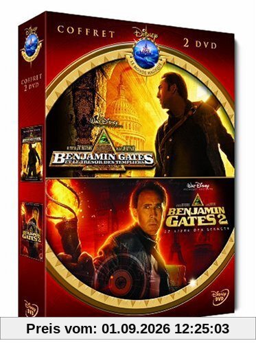 Benjamin gates 1 ; benjamin gates 2 [FR IMPORT]