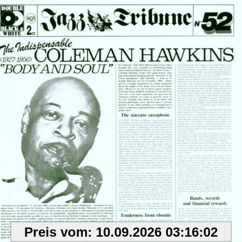 Jazz Tribune No. 52: The Indispensable Coleman Hawkins (1927-56)