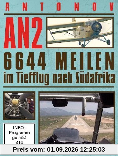 AN2 Antonov - 6644 Meilen im Tiefflug nach Südafrika