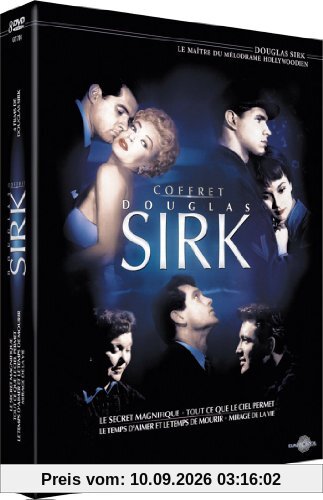 Coffret 8 DVD Douglas Sirk : Le Secret Magnifique / Tout ce que le ciel permet / Le Temps d'aimer et le Temps de mourir / Mirage de la vie [FR IMPORT]