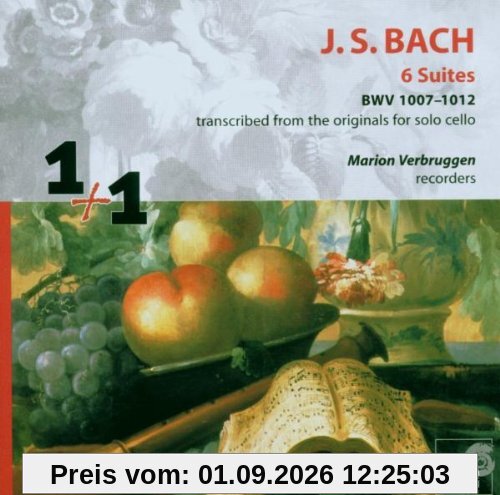 6 Suites Bwv 1007-1012