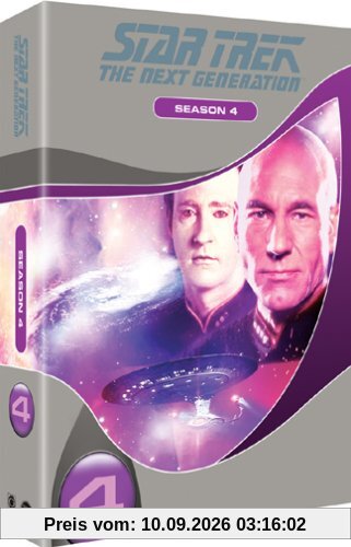 Star Trek : The Next Generation : L'Intégrale Saison 4 - Coffret 7 DVD (Nouveau packaging) [FR Import]